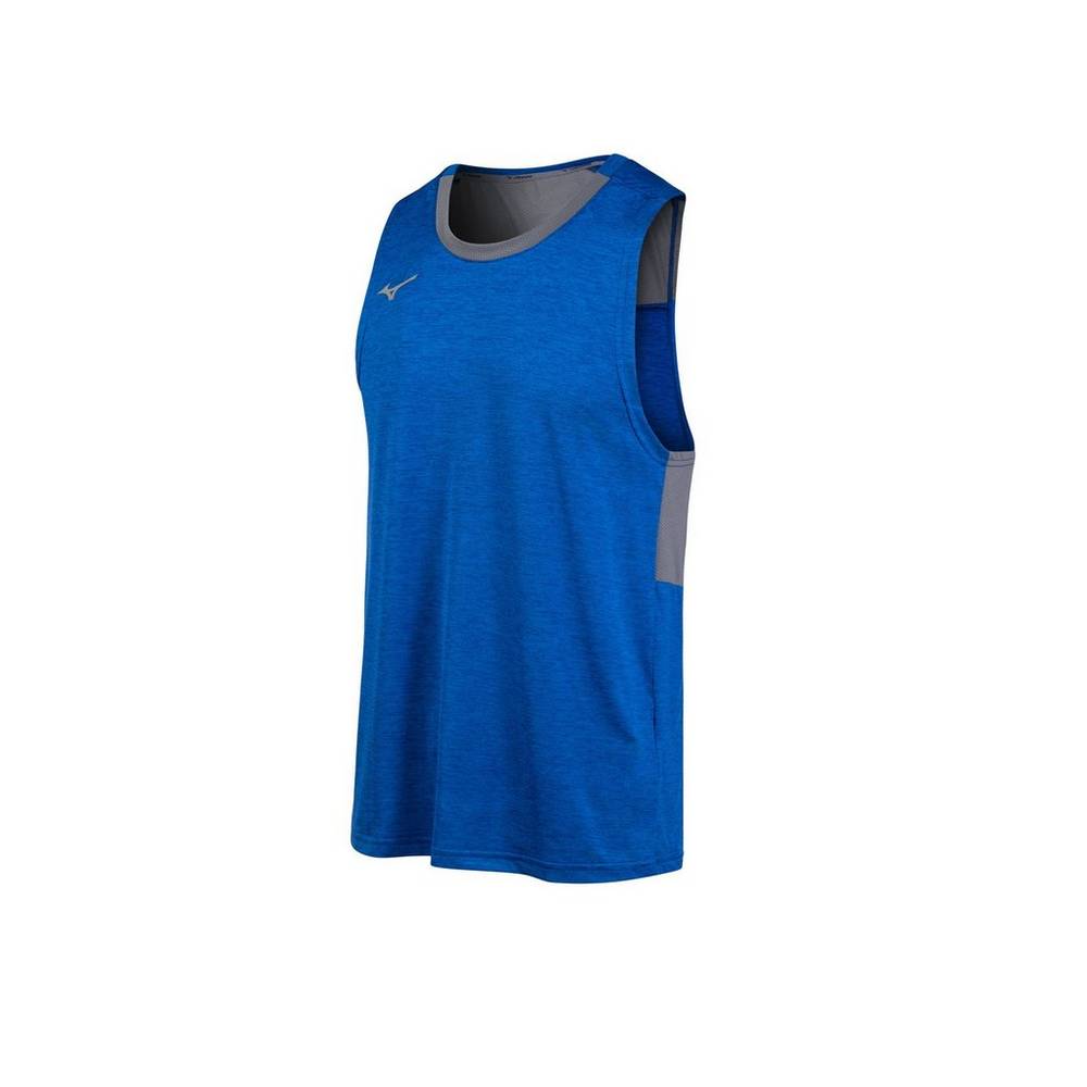 Mens Mizuno Alpha Tank Top Royal Philippines (ONSPLM746)